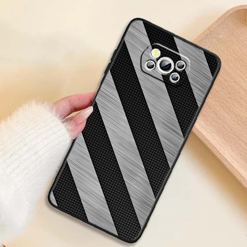 

Узор под карбон Для Xiaomi Mi Poco F3 F4 F5 F6 X3 X4 X5 X6 X7 M3 M4 M5 M6 M7 GT Pro 5G Черный Чехол для Телефона Poco X5