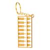 Cute Exquisite Abacus Keychain Metal Portable Abacus Key Ring Pendant Ornament Trinket