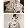 Women S Thick Warm Vintage Faux Cashmere Scarf Shawl Versatile All Season