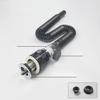 Sink Drain Kit with Extendable P-Trap, Can Be Installed Straight or Side-Mounted Drain Pipe,  Sink Accessory, Sink Drain Pipe