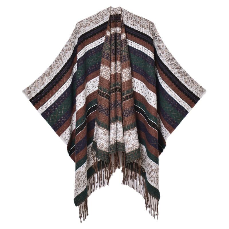 Nepal Travel Shawl Super Beautiful Women Take Pictures To Keep Warm Outside Cape Autumn and Winter Imitation Cashmere Scarf New Product
