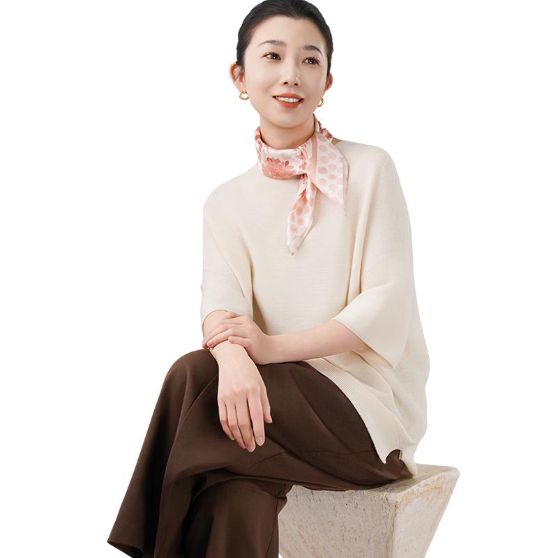 Shanghai Story 100% Mulberry Silk Printed Small Square Scarf 50cm*50cm