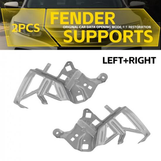 2pcs Fender Supports Front Driver & Passenger Side For Honda Civic 2016-