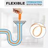 Drain Hair Clog Remover Tool Sewer Hair Catcher Pipe Cleaning Tool Effective for Kitchen Sinks Bathroom Tubs and Showers