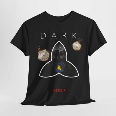 Inspiriertes T-Shirt der Dark-Serie – Mysteriöses Baumwoll-T-Shirt für Fans der Serie