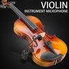 Instrument Microphone Rechargeable Adjustable Clip-On Pickup Violin Performance Wireless Microphone for Live Stage Performances