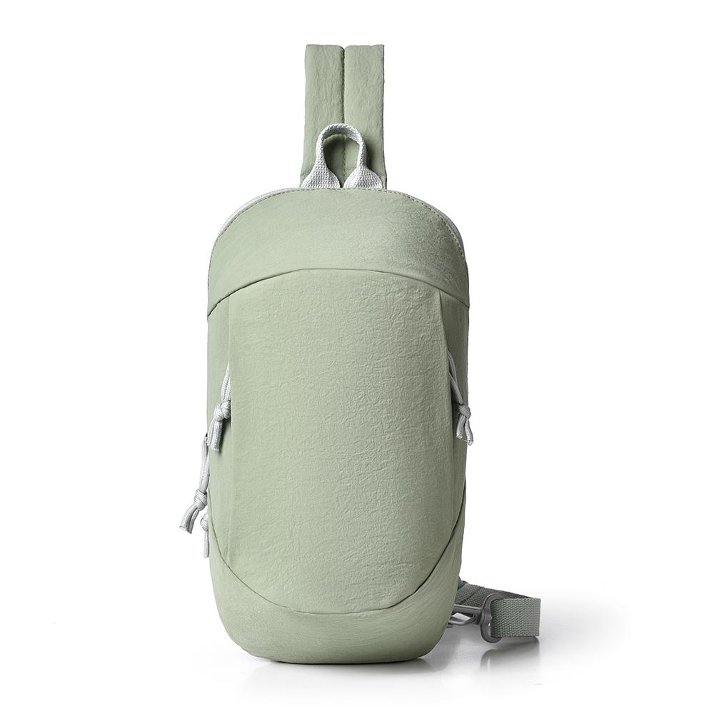 Large-Capacity Unisex Casual Chest Bag Anti-Skimming RFID Men's Shoulder Bag Lightweight Nylon Women's Crossbody Bag
