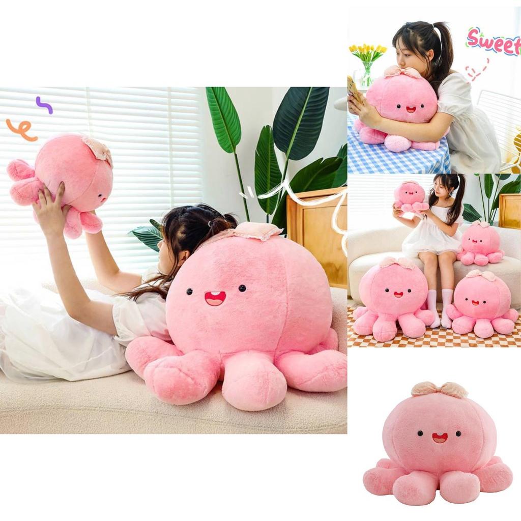 Cute And Adorable Octopus Plush Toy For Window Display And Pillow Decoration Wholesale