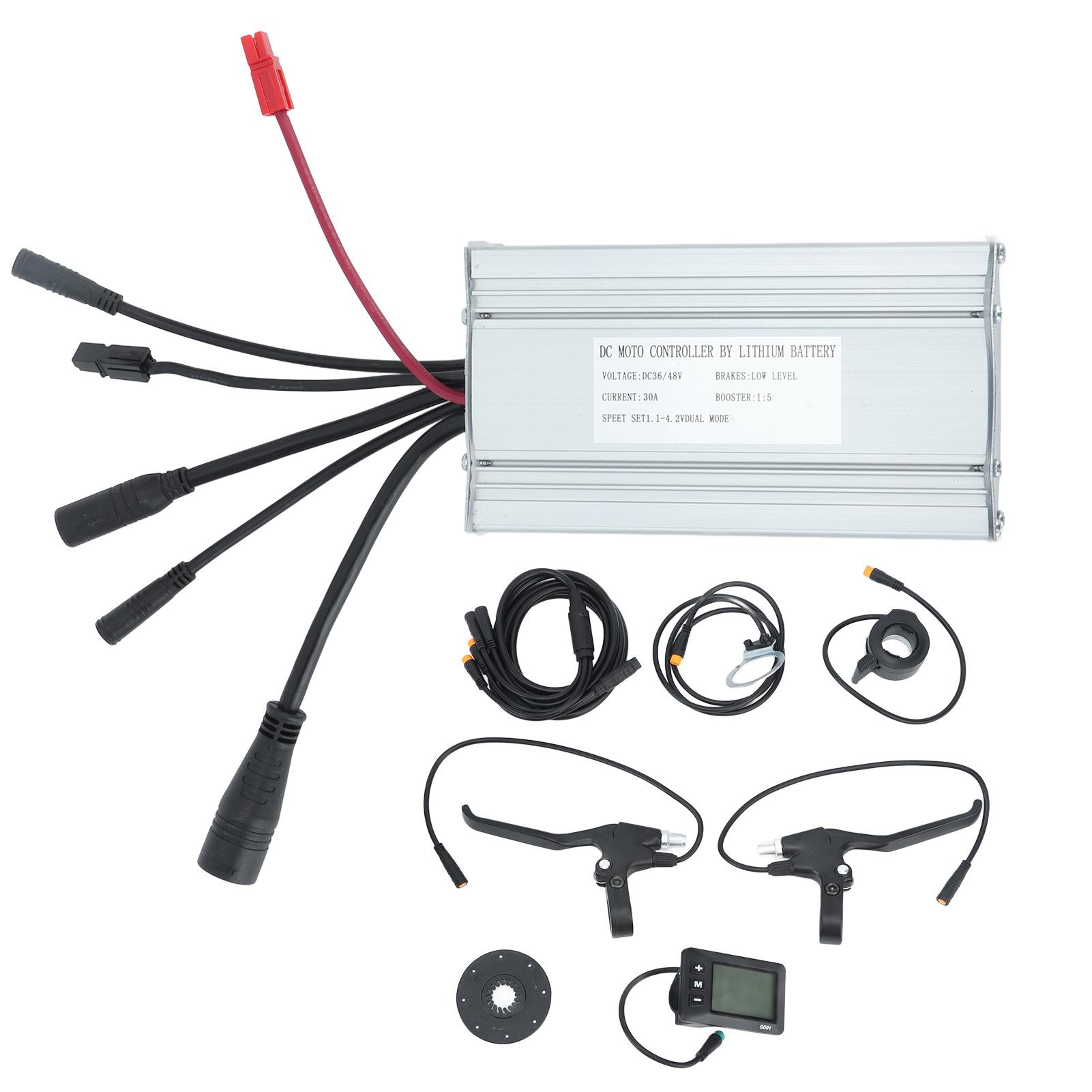 

36 В 48 В 1000 Вт бесщеточный контроллер двигателя водонепроницаемый электрический велосипед контроллер GD01 дисплей