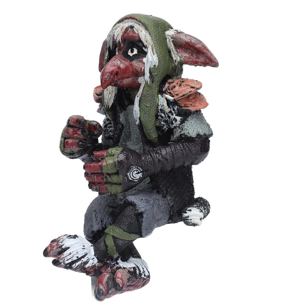 Statua z żywicy Ogród Duża Statua Goblina Leprechaun Rzeźba Postaci Anime Dekoracja Domu Zabawki