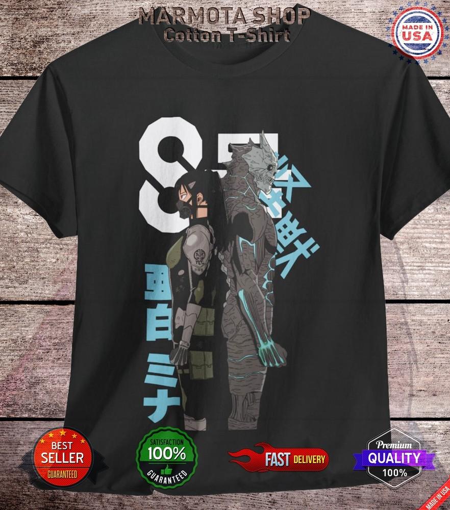 Kaiju No 8 Mina Shiro Kaiju T-Shirt Anime Soft Tee Shirt All Sizes Kafka Ashiro