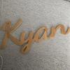 Custom Wooden Name Sign, Wooden Baby Name Sign, Nursery Wall Sign Personalized Home Decor