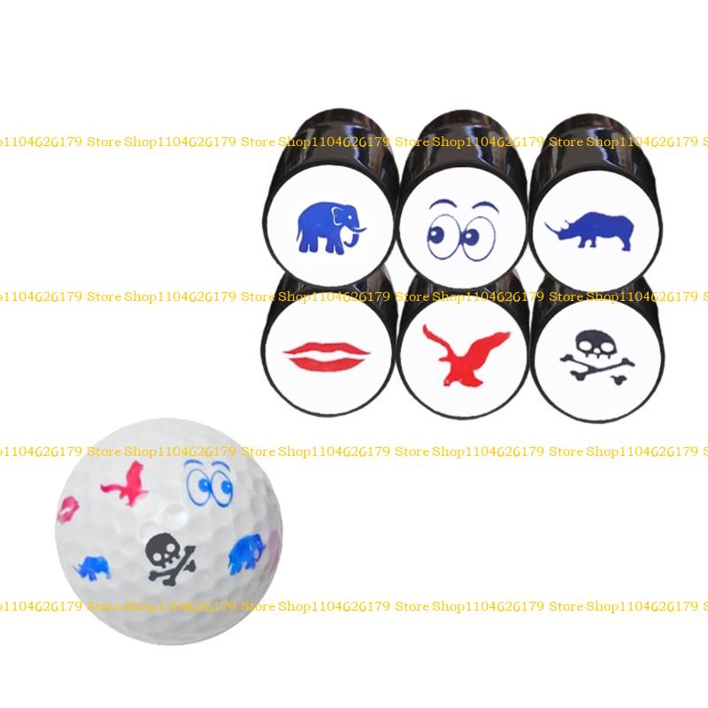 A1A2 Portable Stamp Marker Impressions Seal Golf Ball Stamper Golf Accessories