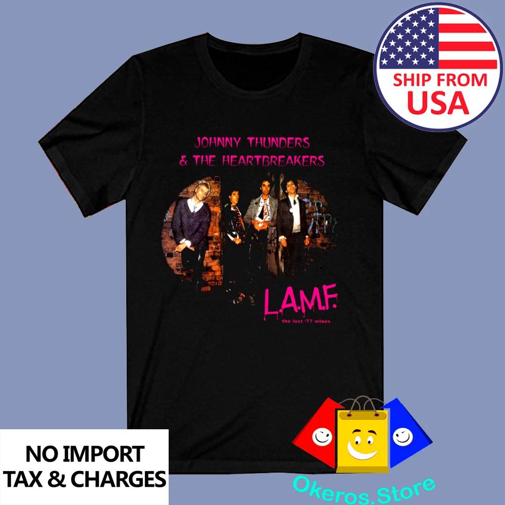 

Johnny Thunders & The Heartbreakers Men s Black Size S to 3XL L