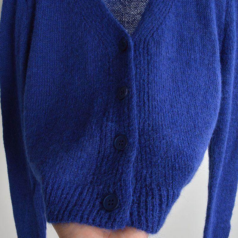 Spring & Fall New V-neck Long Sleeves Knitting Cardigan Female Fashion Open Hand Stylish Easiest for Match Slimming Youthful-Looking Sweater Top