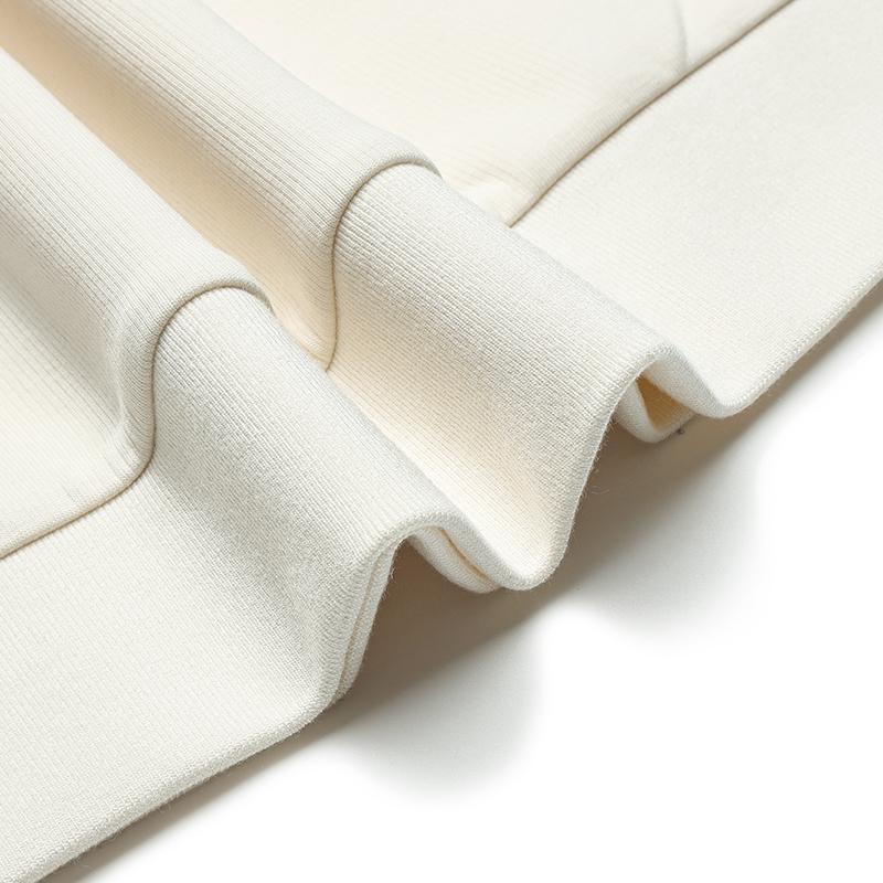 Fila Classic Soft Knit Short Pullover Sweatshirt Women tops Ice-Cream-White F11W543201FIV