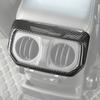 Carbon Rear Air Vent Outlet Trim Accessories For Jeep Gladiator JT/JL 2018-2025