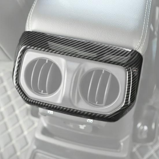 Carbon Rear Air Vent Outlet Trim Accessories For Jeep Gladiator JT/JL 2018-2025
