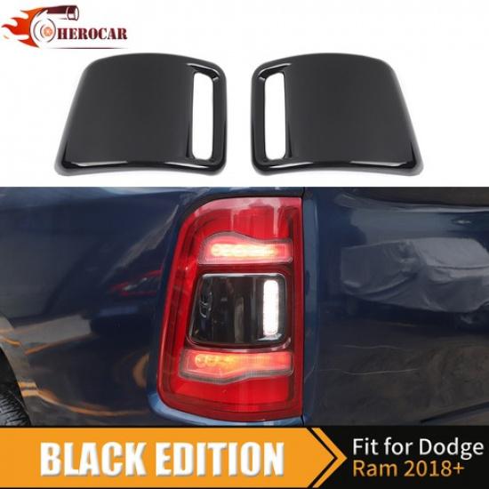 Rear Tail Light Lamp Cover Decor Trim Guard Bezel For Dodge Ram 1500 + Acces