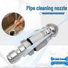 Newcomer Exclusive: 1/4 Quick Connect High-Pressure Car Wash and Sewer Cleaning Nozzle with Pagoda Front & 6 Rear Jets