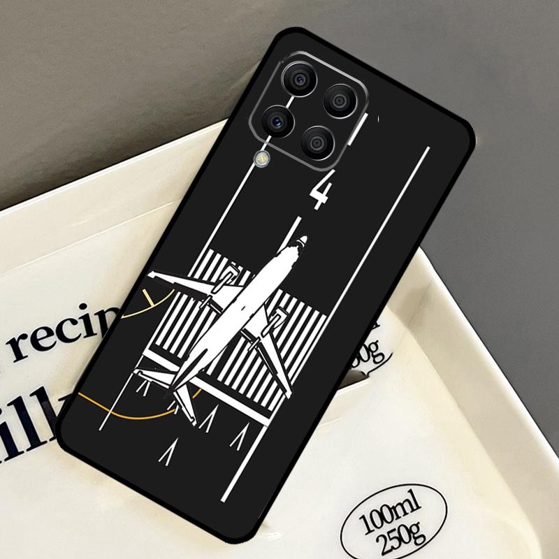

Aircraft Helicopter Airplane Pilot Case For Samsung Galaxy M33 M53 M13 M15 M35 M55 M32 M16 M36 M56 M54 M20 M52 M34 M14 M11 M31 Samsung M15