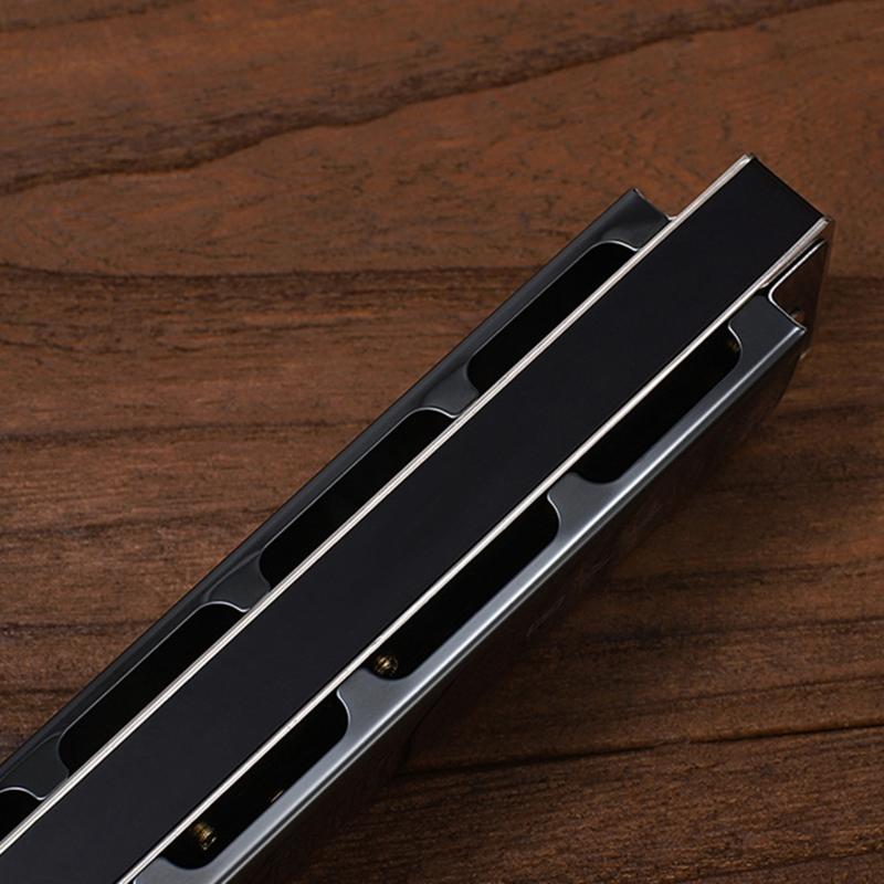 Harmonica Professional C for Key 24 Holes Polyphony Organ Diatonic Mouth with fo