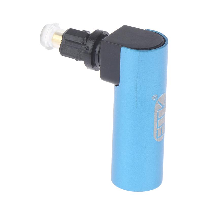 Right Angle Digital Optical Audio Spdif Toslink 90 Degree Optical Adapter