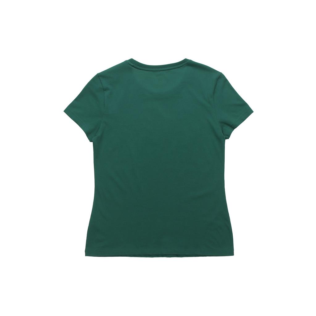 Adidas Neo Round Neck Short Sleeve T-Shirt Women Tops Forest-Green FP7866