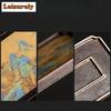 Chinese Landscape Rectangle Tea Tray Cake Rack Coffee Storage Board Teapot Base Dishes for Serving Chinese Tea Set Accessories