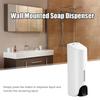 Liquid Soap Dispenser Shower Gel Lotion Dispenser Wall Mount Shampoo Shower Gel Container Versatile for Bathroom Washroom Gadget