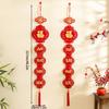 Vietnamese Caracters Lunar New Year Decoration Spring Festival Horse Year Hanging Ornament  Spring Festival Supplies