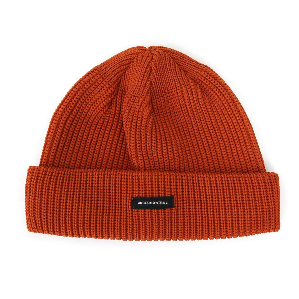 UNDERCONTROL AeroCool Summer Beanie Free Size Cooling Men's Women's Unisex Plain Skull Hat Cap Orange Mustard