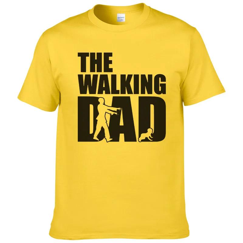 2023 Men's Summer Cotton T Shirts Printed The Walking Dad Tshirt Hip Hop Blouse Men's Sportswear T Shirt Men Harajuku Tops #307