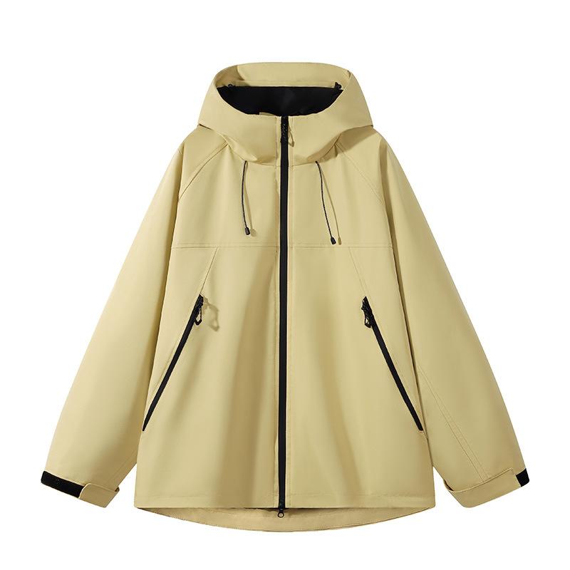 Bird Home with Live Burst Storm Jacket Lovers Autumn Single Windproof Waterproof Mountaineering Jacket