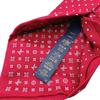 LOUIS VUITTON M78034 Dot Pattern Monogram silk tie Red series silk Used