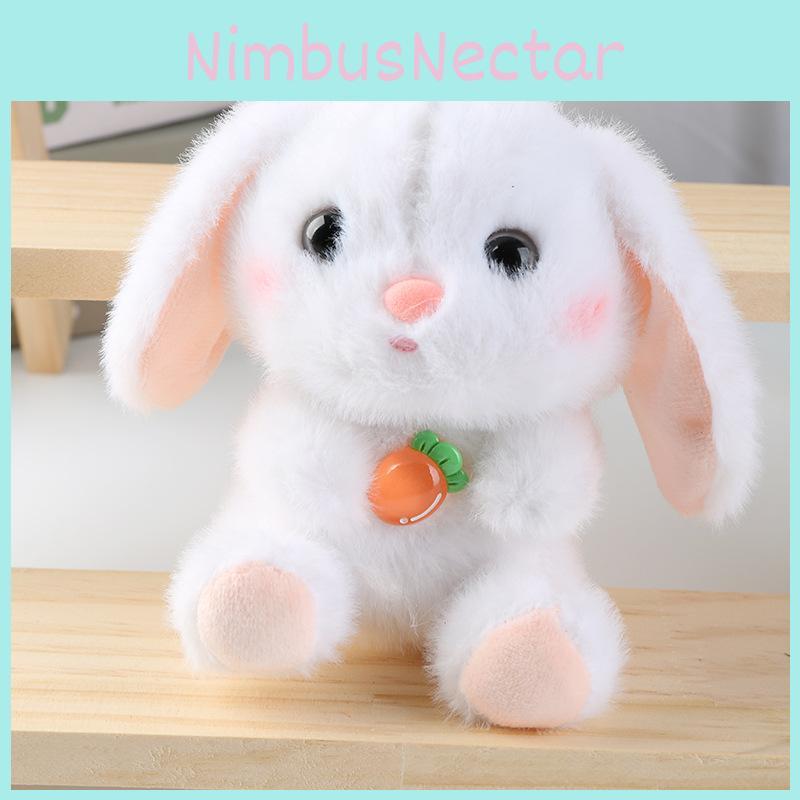 Bunny Carrot Adorable Plush Pendant Doll Key Chain For Kids And Collectors
