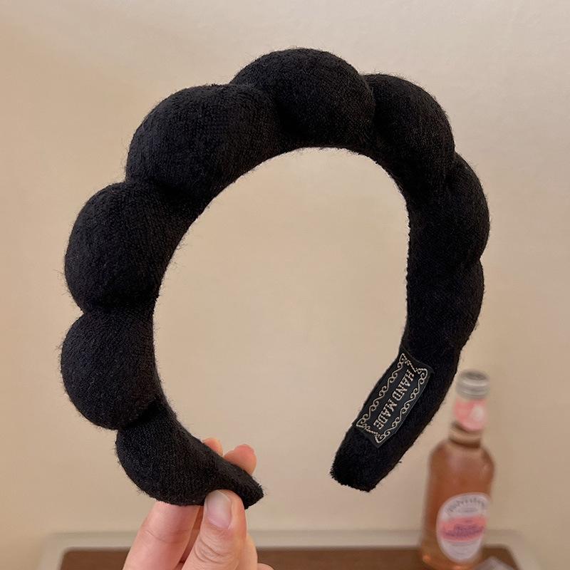 Women's 2023 Candy-Color Cloud Headband: High-End, All-Match Hair Accessory