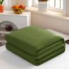 Solid-Color Flannel Blankets, Sofa Throws, Coral Fleece, Warm Bed Sheets, Nap Blankets