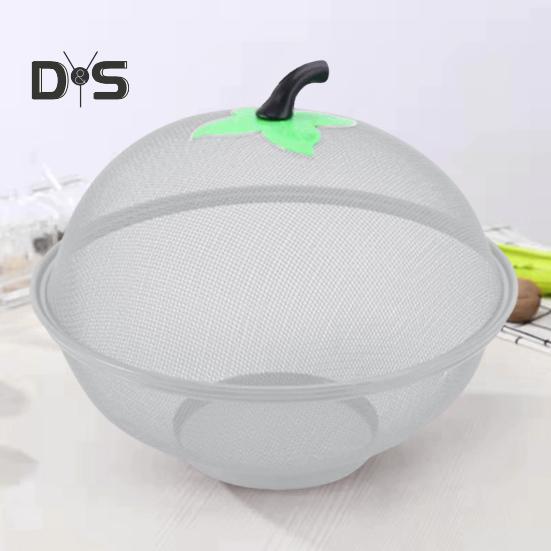 Fruit Bowl Vegetable Basket 24/28cm Metal Mesh Bowl for Washing Fruits Vegetables Snacks Tabletop Decorative Holder Kitchen Cafe Restaurant Home Use