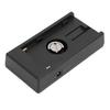Camera Battery Adapter Plate Suitable for NP-F970 F750 F570 F550 Battery 7.2V Camera Power Adapter Plate with LED Indicator Light