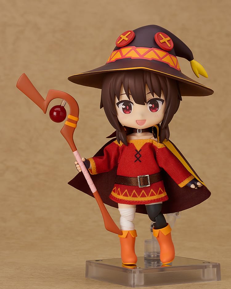 Nendoroid panenka Megumin z TV anime KonoSuba: Bůh žehnej tomuto světu! Plastová akční figurka. 3" nen měřítko předbarvený