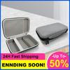 Hard Case for Mac Mini M4 Waterproof Storage Box Anti-scratch Mouse Power Cable EVA Bag for Mac Mini Desktop Computer M4 Chip
