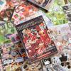 45PCS Shining Decorative Stickers Book Laptop Photocard Sticker Book  for DIY Handbook Phone Case