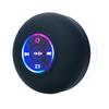 Large Suction Cup Waterproof Bluetooth Speaker LED Light Shower Bathroom Portable Wireless Music Player Convenient Carry