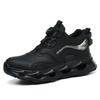 Waterproof Work Safety Shoes Men Women Indestructible Work Sneakers Protection Steel Toe Shoes Rotating Button Safety Boots