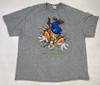 VINTAGE Disney Goofy Walt Disney World Graphic T-shirt Men XXL Gray