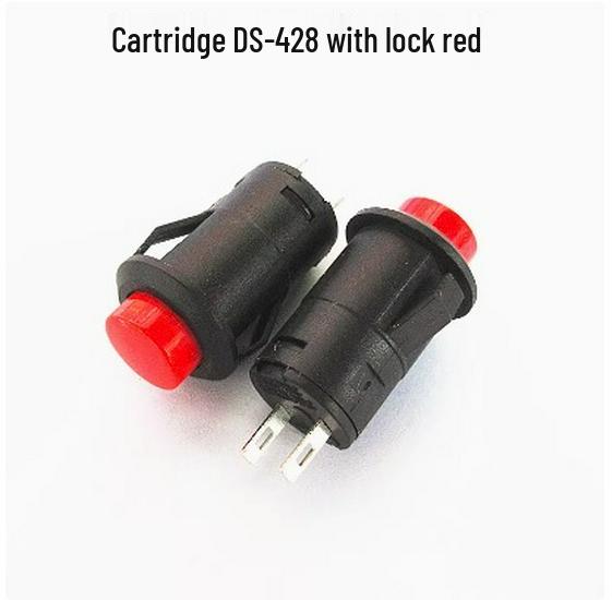 DS-427/428 Round Push Button Switch 12mm Momentary Non-Locking/Self-Resetting