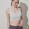 Women's Seamless Sports Bra with Chest Pad: Anti-Sag, Shockproof, Gathered Design for Running & Fitness
