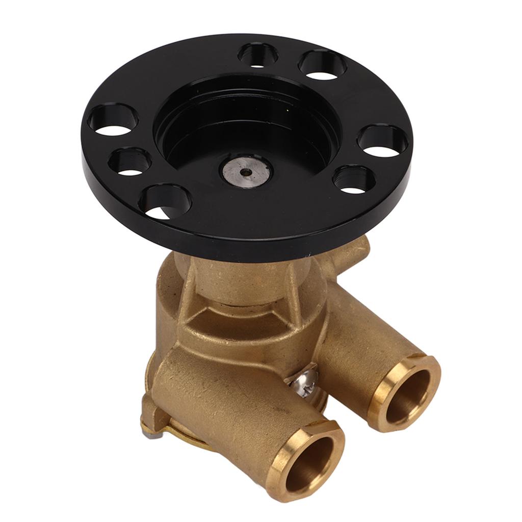 Crank Mounted Sea Raw Water Pump F 6B 9 1‑1 4in Inlet Outlet 1‑15 16in Depth for V6 V8 AQ 1979‑1993