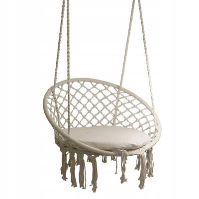 Brazilian Swing Chair Hammock Hanging Chair with Cushion RIO BEIGE
